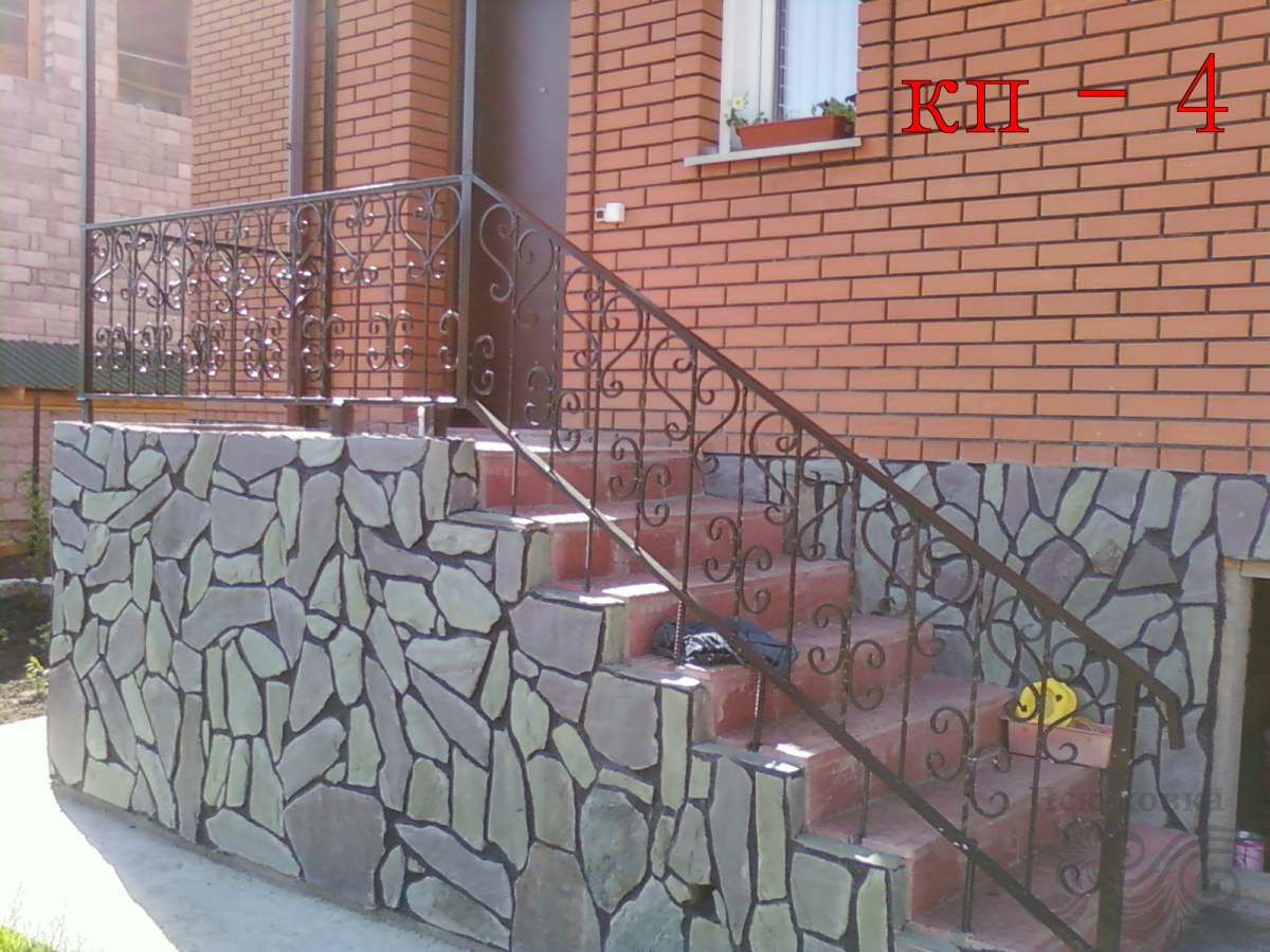 Кованые перила купить в Новосибирске – Изготовление в «НСК-Ковка»